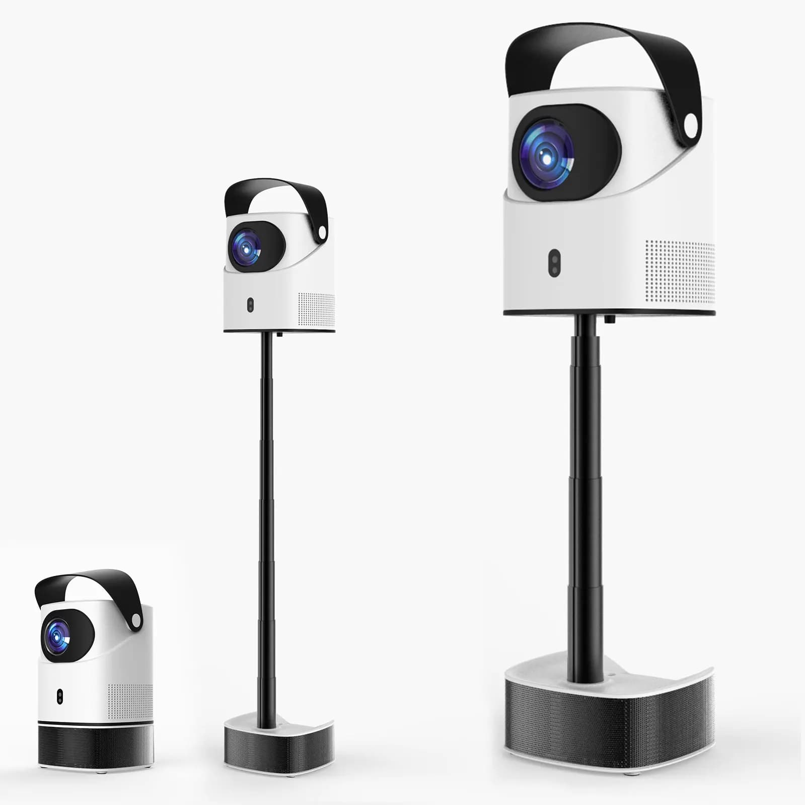 Projetor Android portatil, suporte nativo, suporte integrado para Home Theater, wi-fi, Bluetooth, HDMI,USB,PC, caixa de TV, TS2,