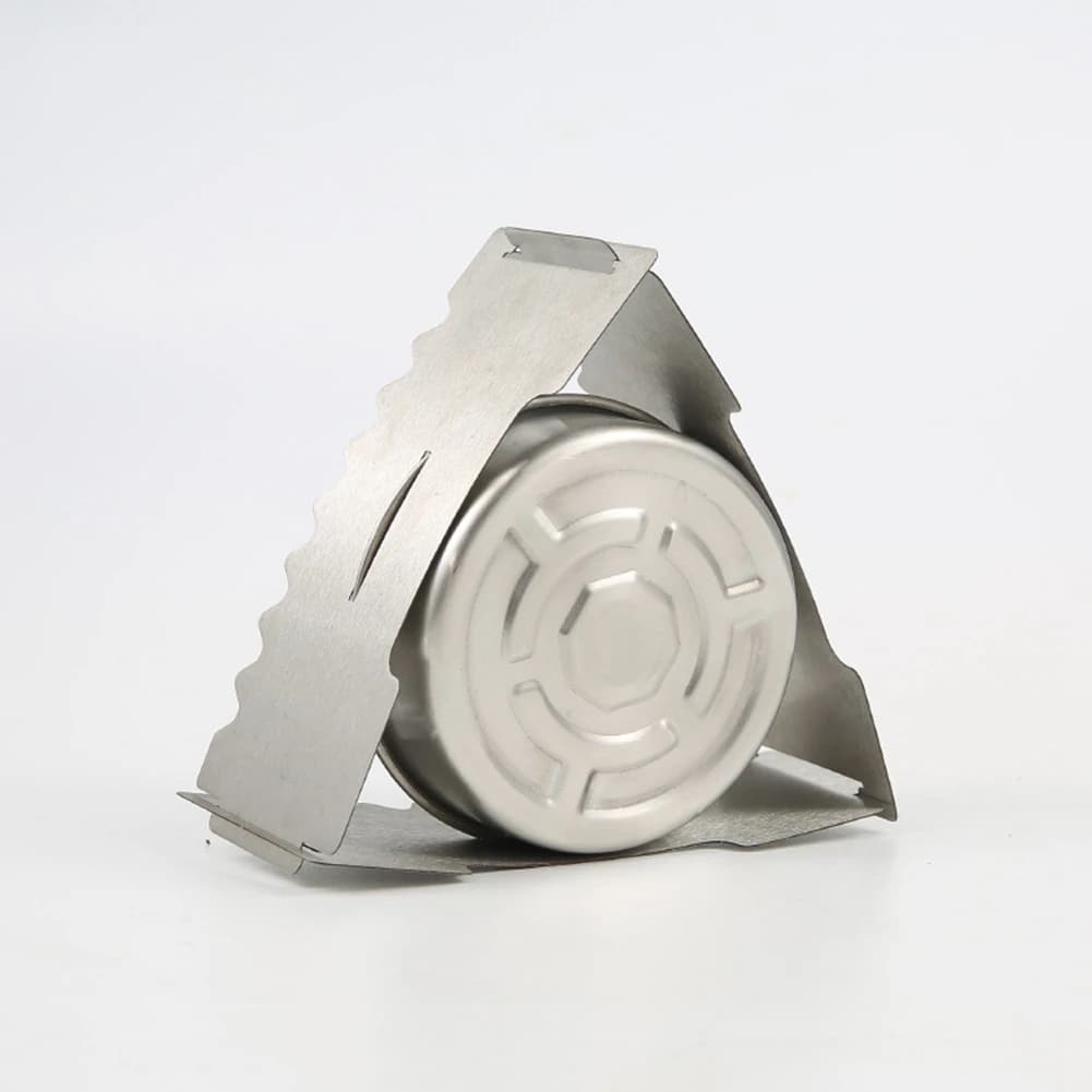 Portable Mini Alcohol Stove Crosses Stove Stand Rack Alcohol Burner For Outdoor Camp Hike Backpacking Cooking Eco-Friendly