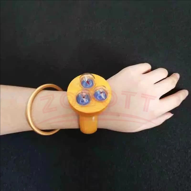 Anime Nami Cosplay Wooden Bracelet Pointer Watch Prop Bracelet for Women Role Costume Accessories for Halloween Carnival Party