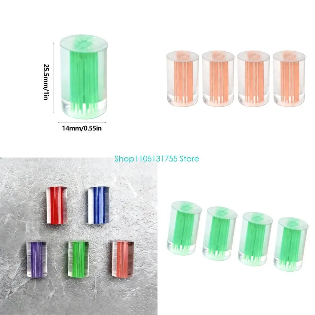 K0EF 4Pcs Billiard Cue Ferrule Snooker Pool Tip Acrylic Pool Cue Ferrule Unfinished Professional Billiard Accessory
