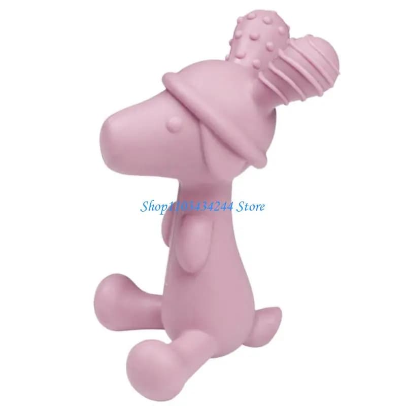 Massaggiagengive in silicone Massaggiagengive per neonati Giocattolo in rilievo per dentizione per bambini piccoli