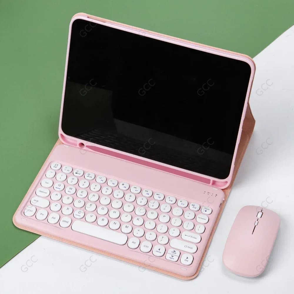 Custodie con Tastiera per Tablet Nuovo iPad 11ª Gen A16 2025 con Slot per Penna per iPad 10ª 9ª 8ª Gen, Air 6 5 4, Air 3, Pro 11, 4ª 3ª Gen