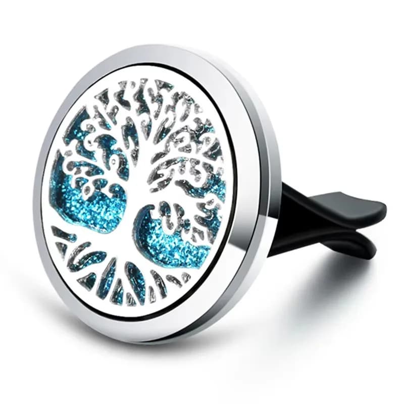 New Gufo Auto Aroma Essential Oil Diffuser 1 Pz Tree of Life Auto Exit Air Clip Deodorant Perfume Medal Jewelry Animal Style
