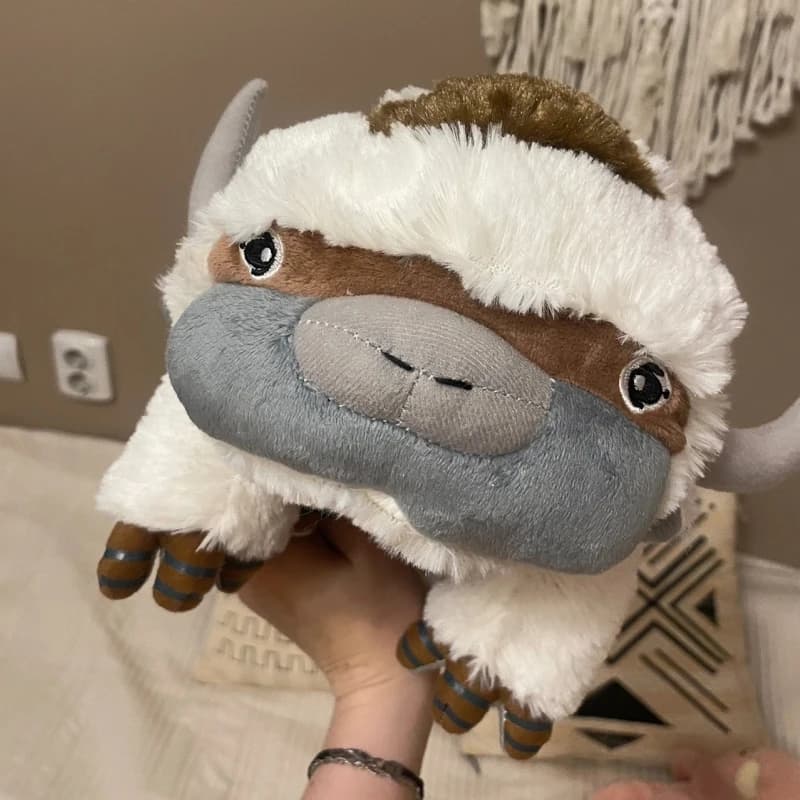 Peluche di Appa e Momo da 45-53cm, Ispirati ad Avatar: L'Ultimo Dominatore dell'Aria, Morbidi Giocattoli in Cotone, Regali per Fan