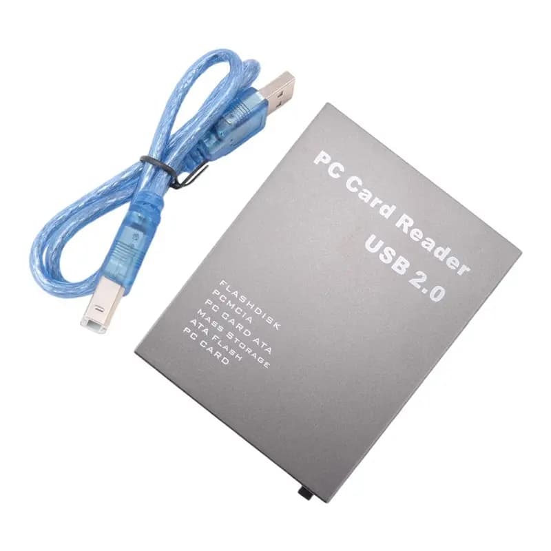 Lettore di schede AED7-USB2.0 PCMCIA, Lettore di schede ATA, Lettore di schede PC, Adattatore USB 2.0 da USB a PC ATA PCMCIA, Lettore di schede di memoria Flash Disk