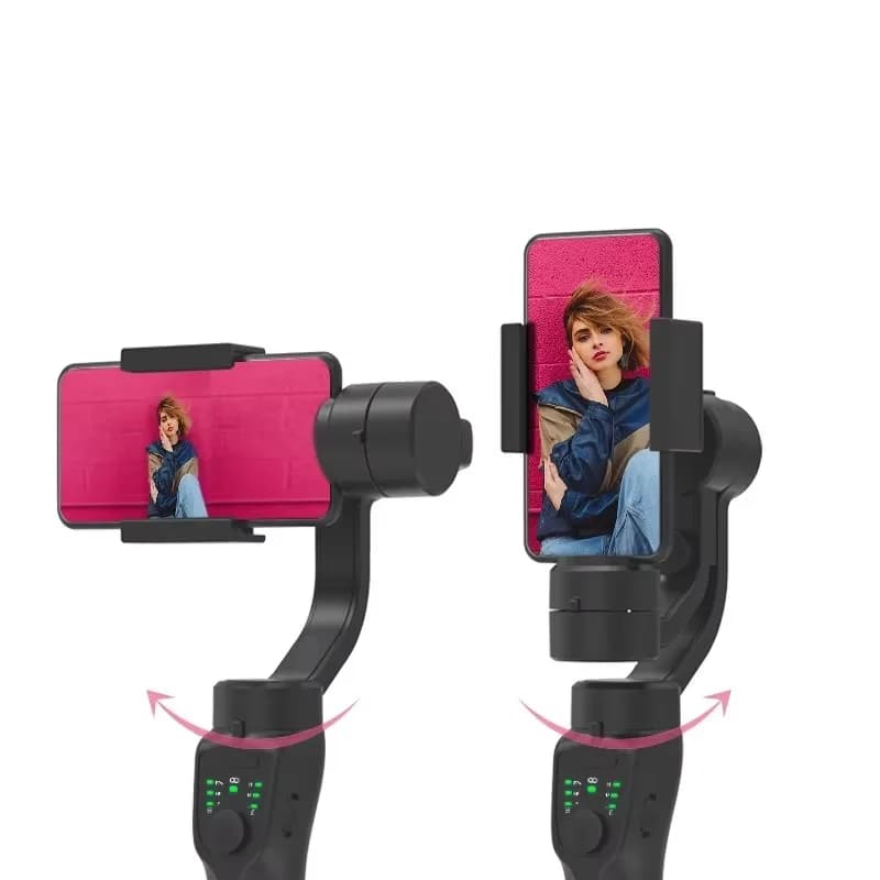 F8 Anti Shake Video Record Smartphone Azione di tracciamento intelligente Supporti Gimbal Stabilizzatore portatile professionale