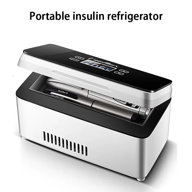Portable 13600 mAh Insulin Refrigerator Mini USB Rechargeable Cold Box For Medicines Thermal Case With Constant Temperature Bag