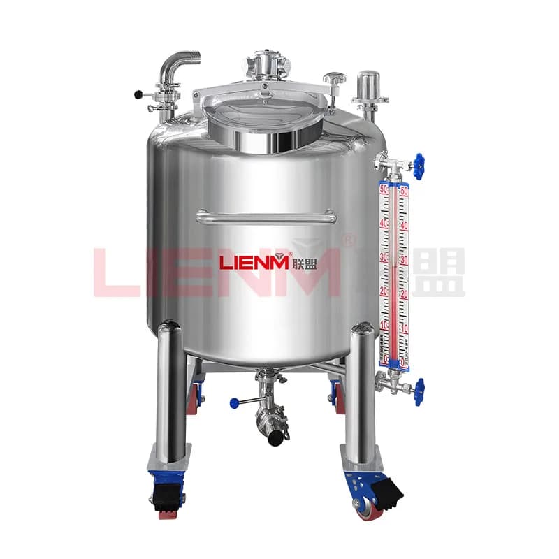 Industrial Blender Mixer 500 Liter Liquid Mixing Tank Powder Liquid Mixer Mixing Machine Detergent Mixer Machine