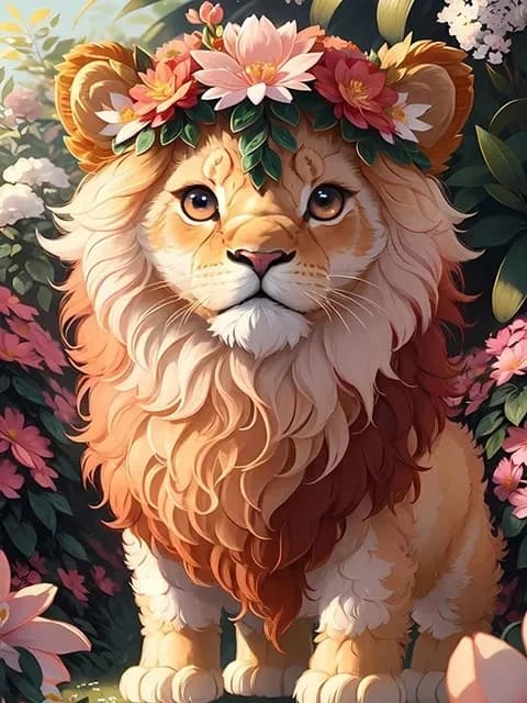 1pc frameless Paint By Numbers For Beginner Oil Cute Forest Animals 20x30cm ready Drawing Decorative Paint Kit Crafts Wall Art