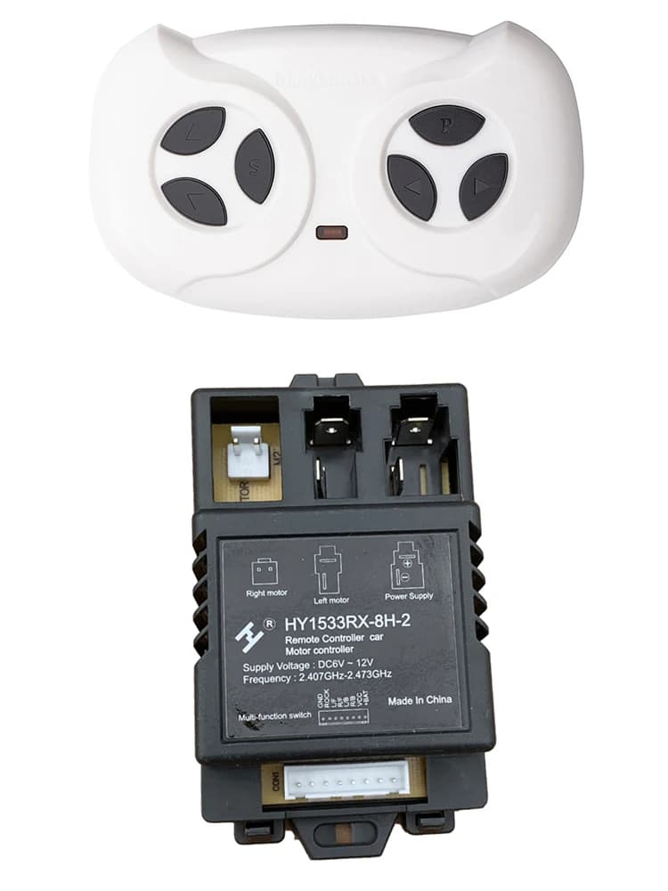 HY1533RX-8H 12V Kids Powered Ride on car telecomando, ricevitore per bambini parti di ricambio per auto elettriche HY1533RX-9H 10H
