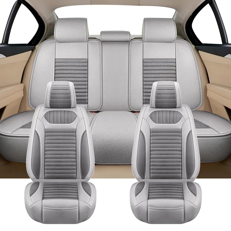 Universal Linen Cover for Chevrolet Captiva Orlando Cruze Onix Cobalt Sail Sonic Prisma Malibu Interior Car Accessories