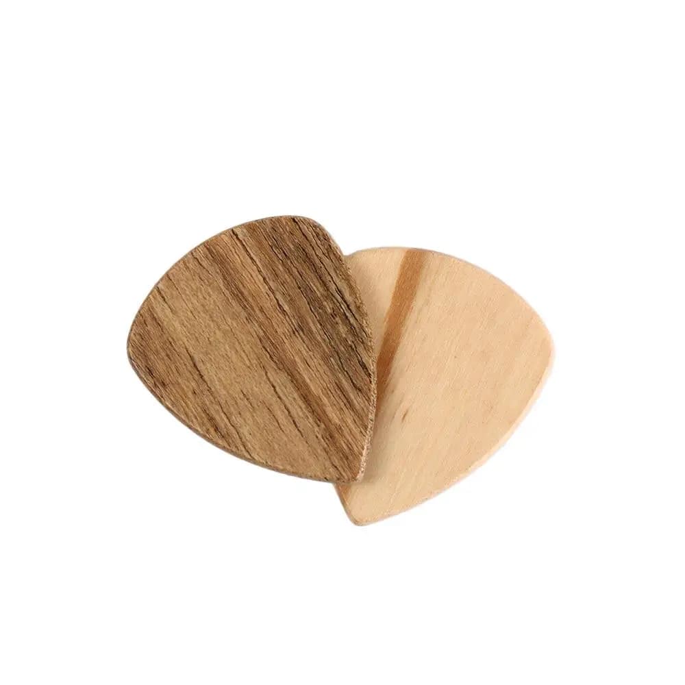 Shape Red Black Sandalwood For Electric Guitar Wooden Guitar Pick Acoustic Guitar Pick Guitars Accessories Finger Guitar Pick