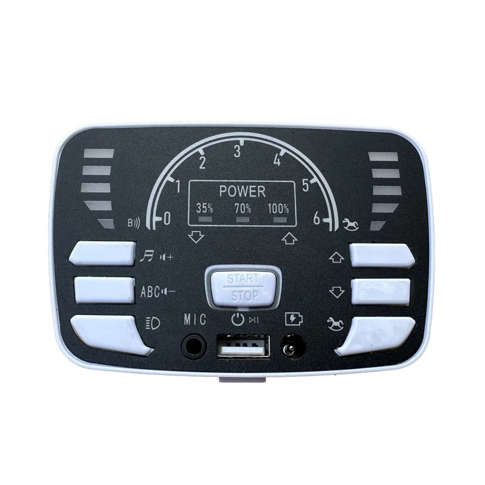 VitalKos ZK906= ZK907 2.4G Bluetooth Pannello di controllo centrale multifunzionale 12VC di cavalli elettrici per bambini su parti di automobili
