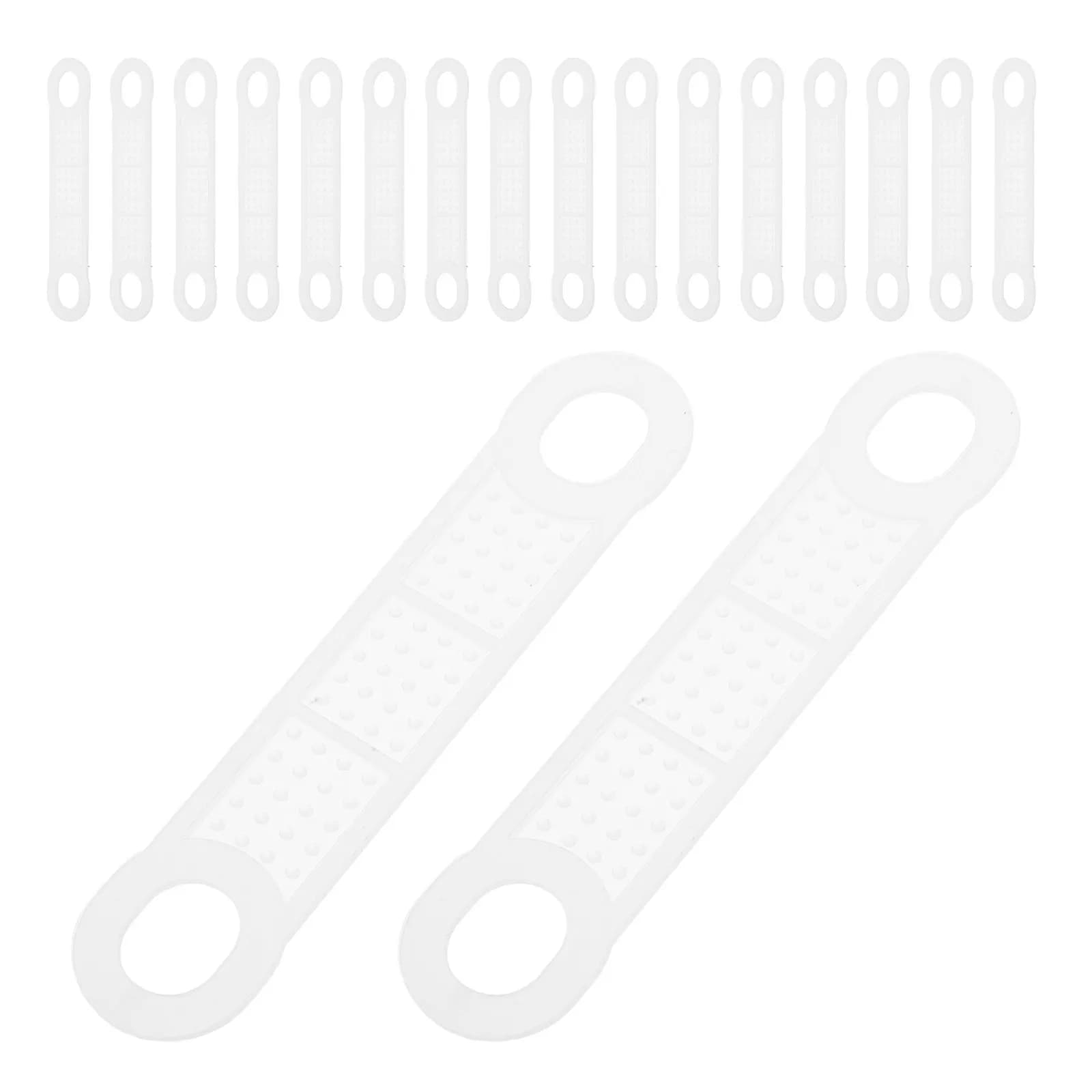 100Pcs Transparent Hanger Shoulder Pads 2Cm Wide Non-Slip Clothes Hanger Protectors for Suit Coat Garment Stability Home Hotel