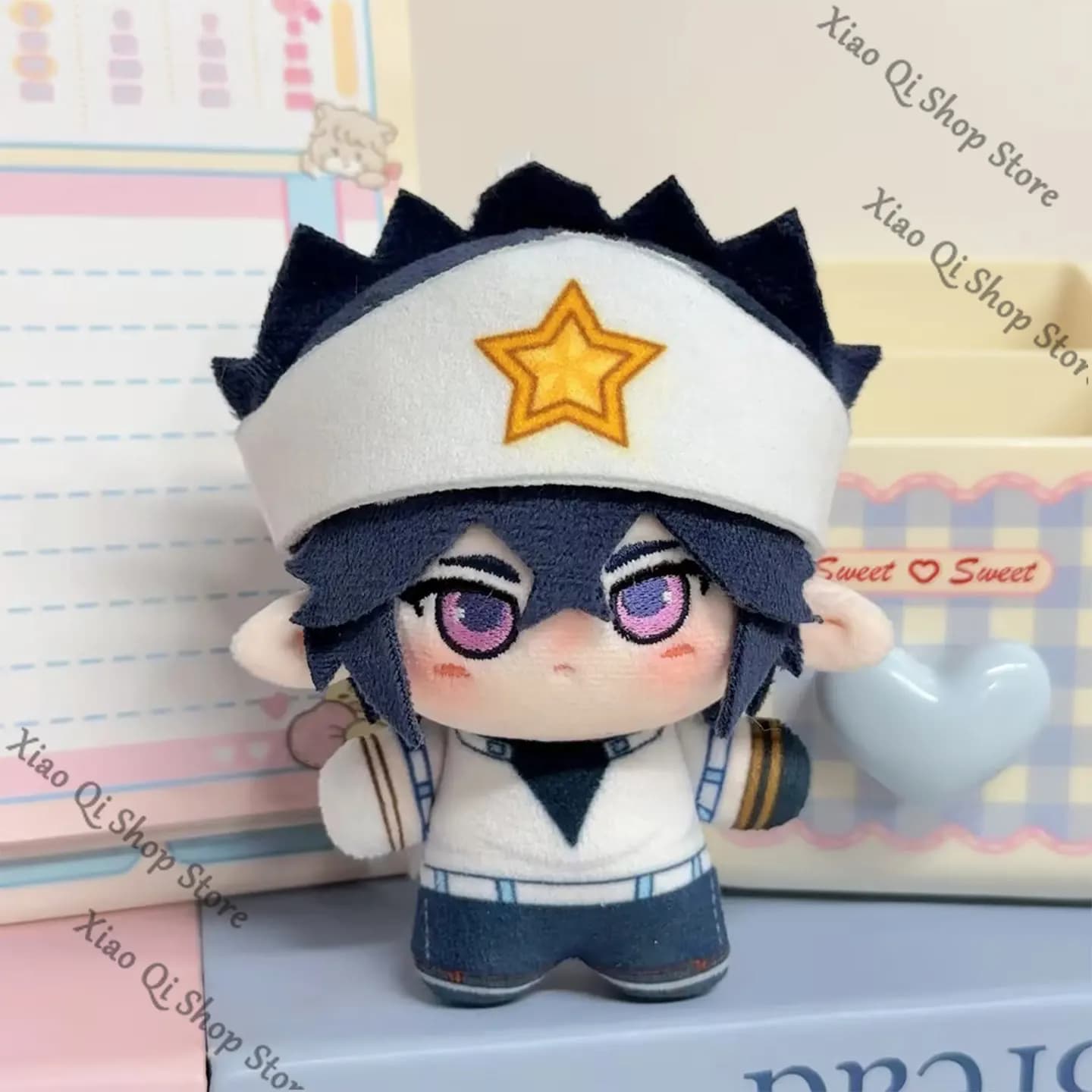 aotu word cartoon Stuffed animal Cotton Doll cotton doll figure Q-cute design exquisite delicacy photograph pendant 10cm