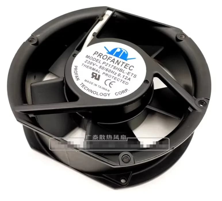 Ventola di raffreddamento PROFANTEC P2175HBL-ETS CA 220 V 0,12 A 172x150x51 mm