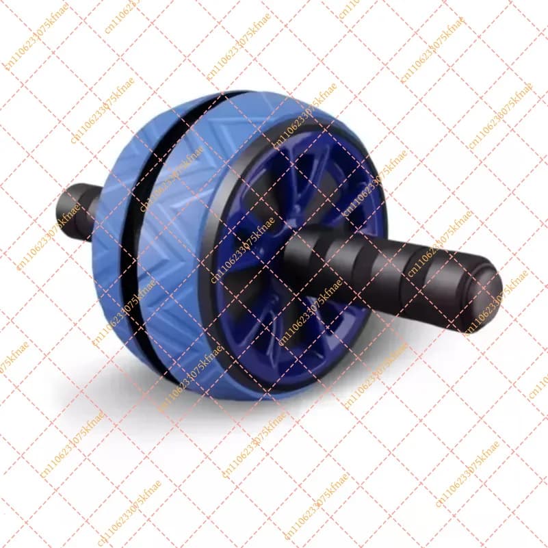 Silent Dual Wheel Ab Roller Non Slip Base Abdominal Core Workout Trainer Home Fitness Abdominal Exercise Equipment