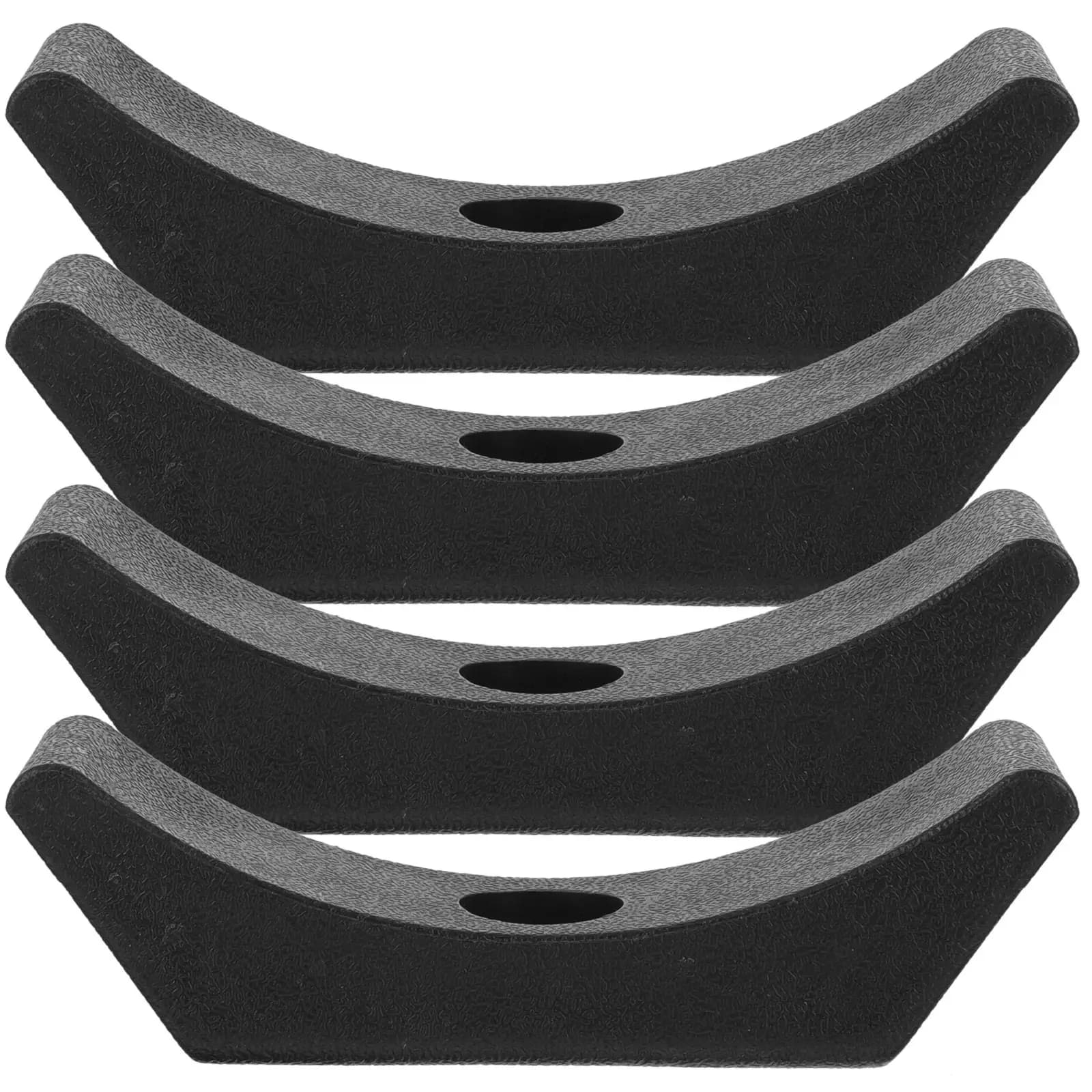 Set di 4 Supporti per Manubri, Stabili e Resistenti all'Usura, Organizzatore per Attrezzature Fitness e Porta Pesi da Palestra