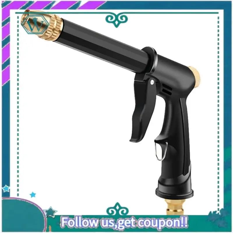 AA92-Portable ad alta pressione pistola ad acqua pulizia auto lavatrice giardino irrigazione tubo ugello filettatura schiuma connettore rapido