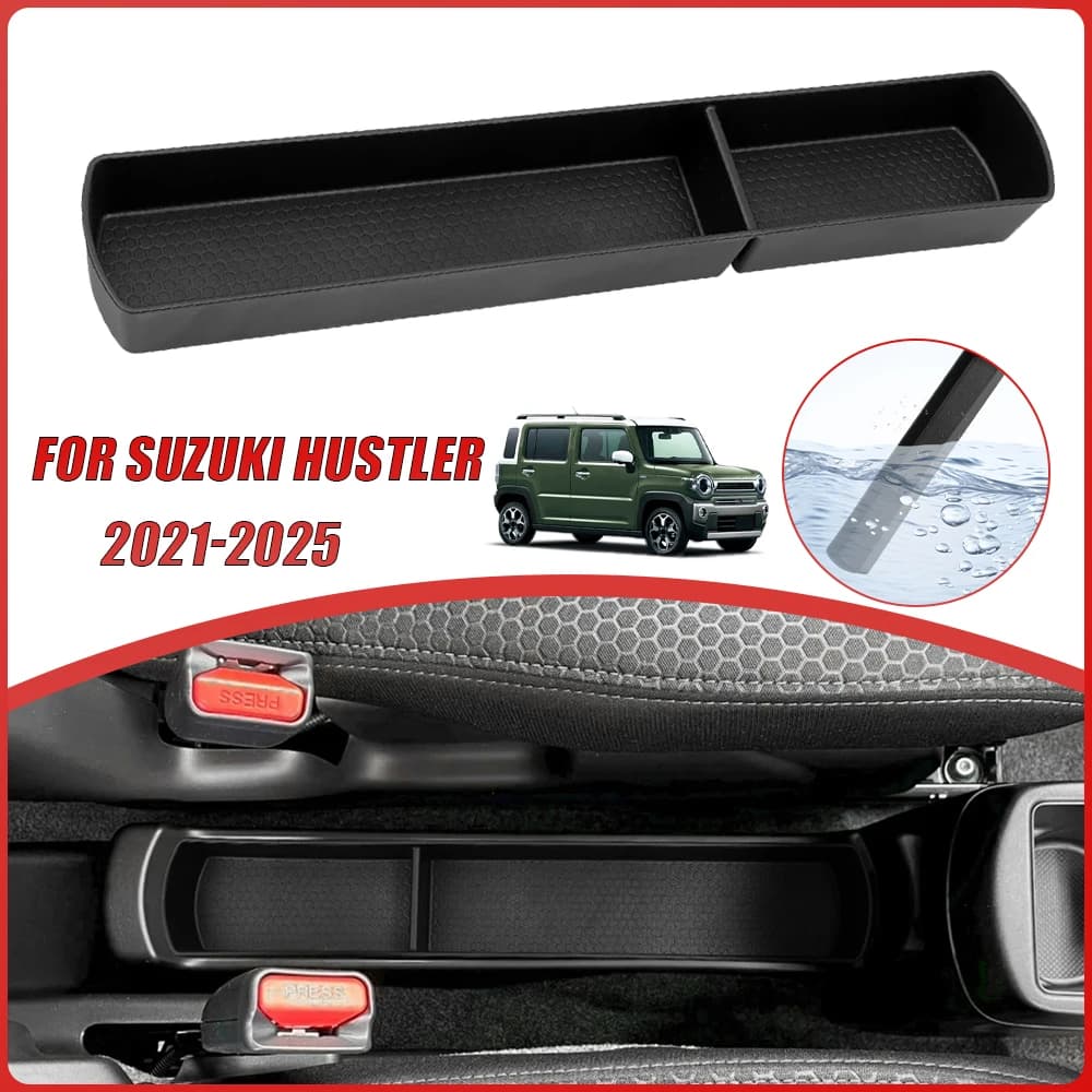 Auto Center Console Strato Inferiore Scatola di Immagazzinaggio per Suzuki HUSTLER 2021-2025 Organizzatore Riordino Accessori Interni Auto Vassoio di Immagazzinaggio