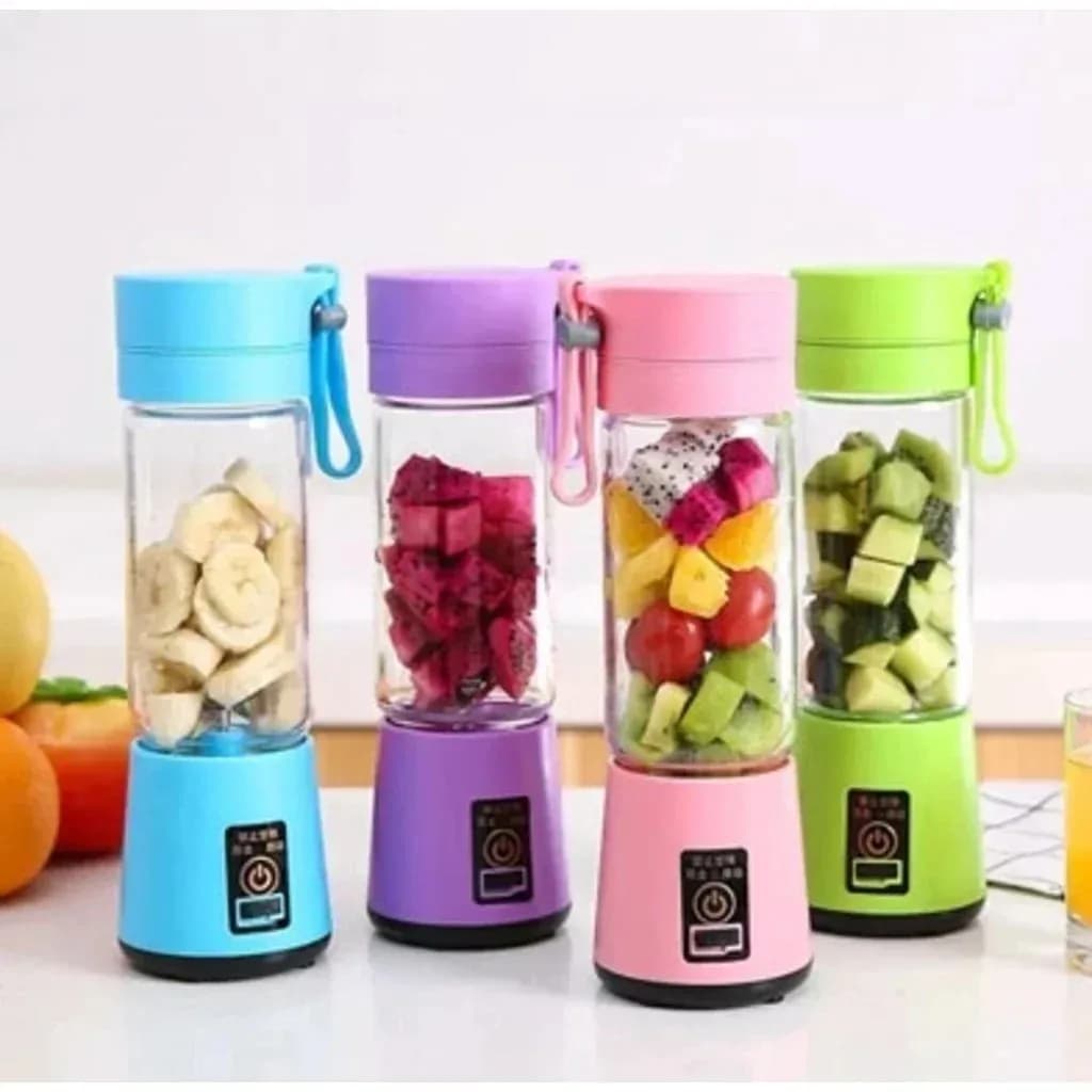 Mini frullatore portatile da 380 ml per frullati e frullati USB ricaricabile da viaggio spremiagrumi tazza frullatore di frutta a mano tazza di spremitura