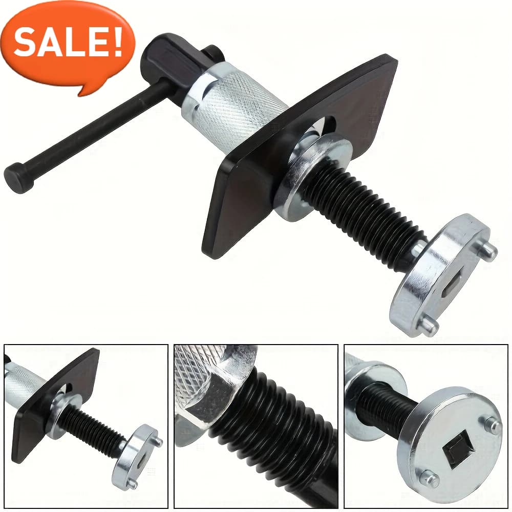 Strumento pinza freno manuale - Kit pressa/scrittura pistone per servizio pastiglie e batteria, nessuna batteria necessaria