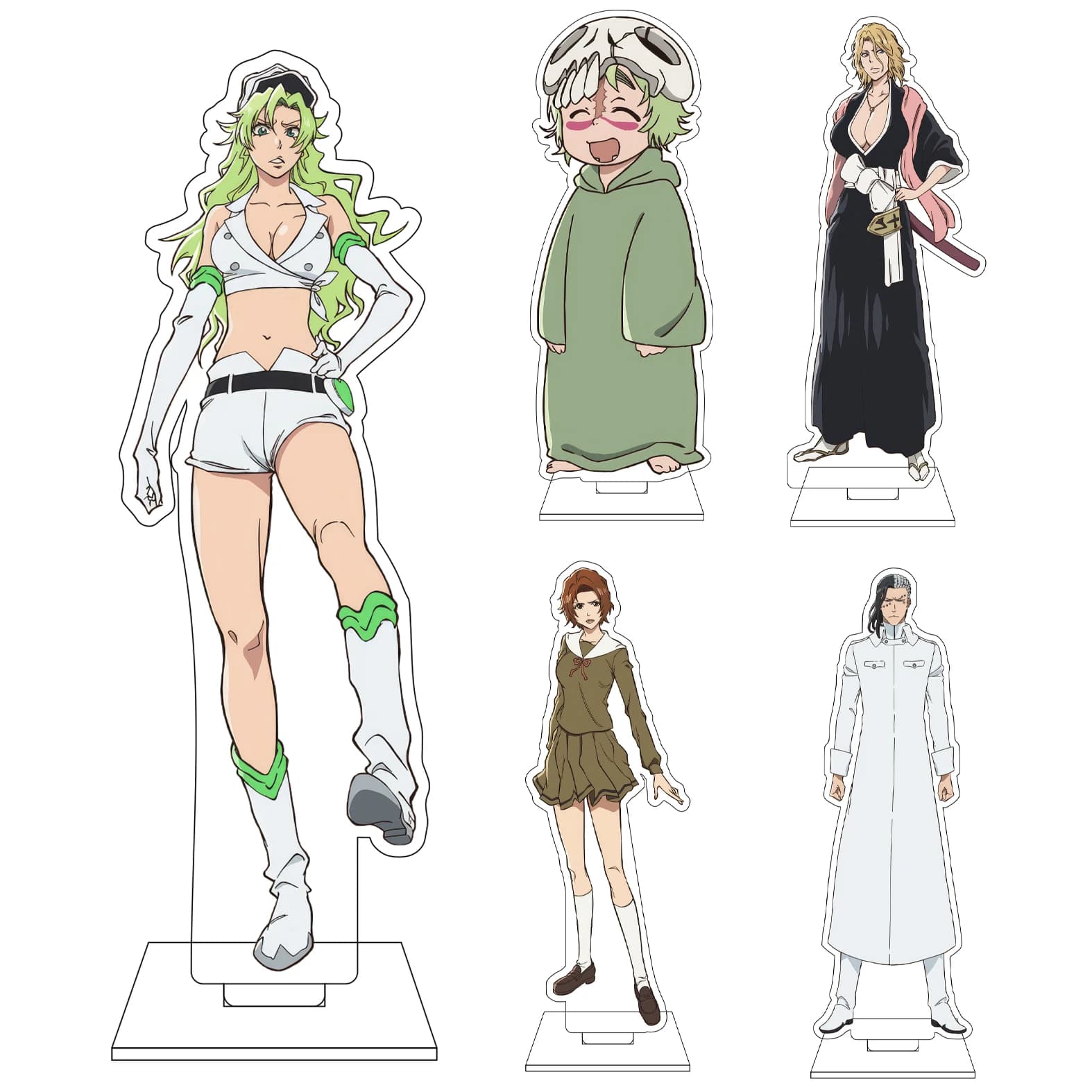 Statuetta in Acrilico da 16CM dell'Anime BLEACH, Ichigo Kurosaki e Rukia Kuchiki, Ornamento Regalo per Cosplay