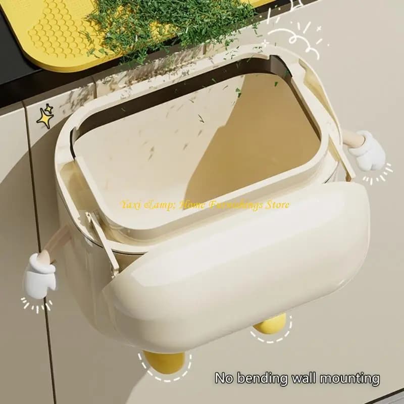 W8EA CUCINA CUSCINE CAMINATTO CAMPIO CAMPIO MONTO CAMPIO DEL LID, sotto il contenitore rifiuti del lavandino Montaggio