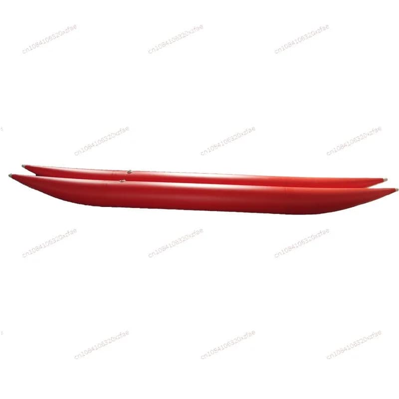 Pontoon gonfiabile addensato bicicletta d'acqua catamarano rete barca anti-collisione airbag piattaforma da pesca per zattera da pesca