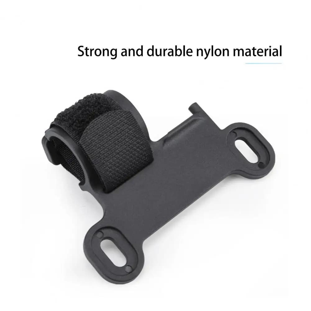 1 Set Convenient Tyre Pump Bracket Lightweight Air Pump Clip Non-slip Air Inflator Pump Clip Mounted Bracket Fixing