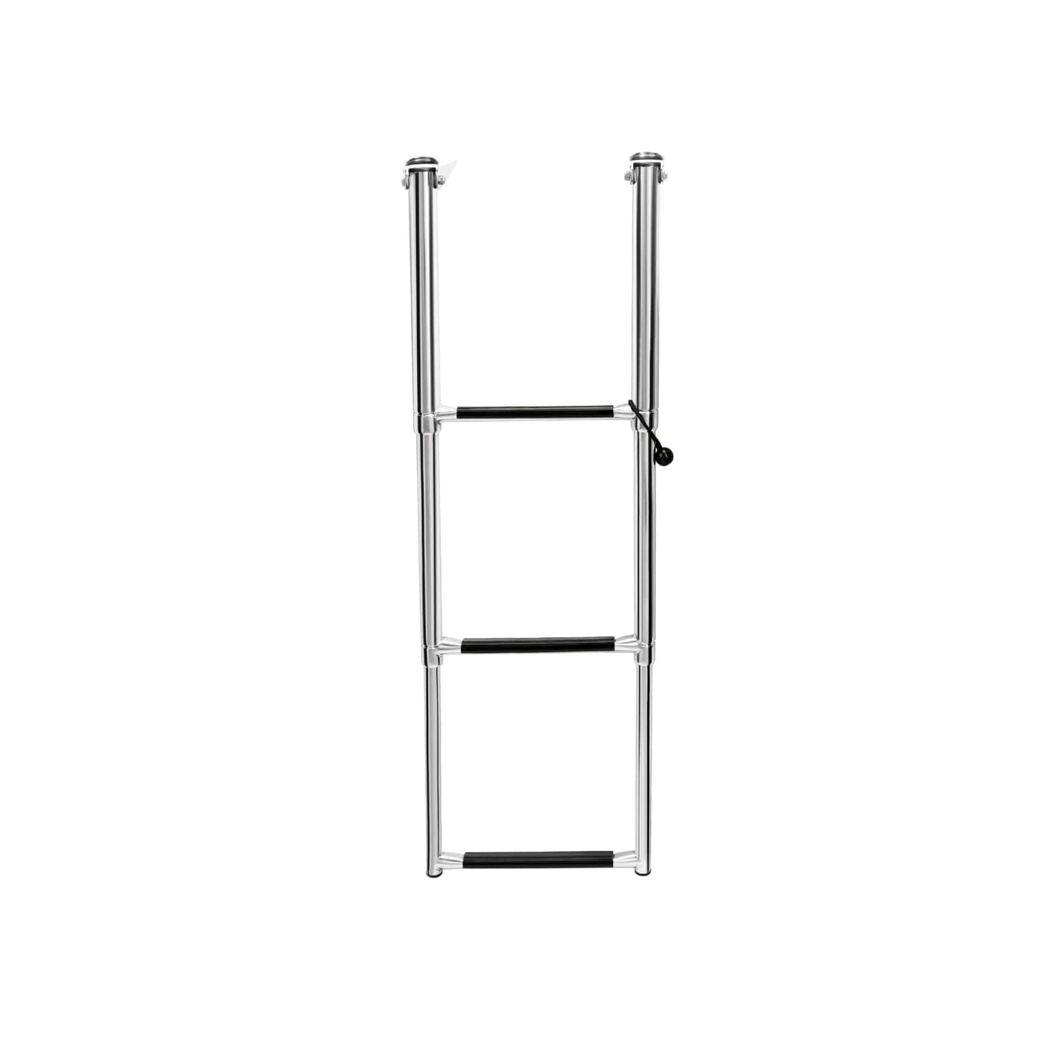 STLF HANSE MARINE Stainless Steel Classic Telescopic Drop Ladder Boat Ladder with Plastic Steps Accessories for Boat Yacht