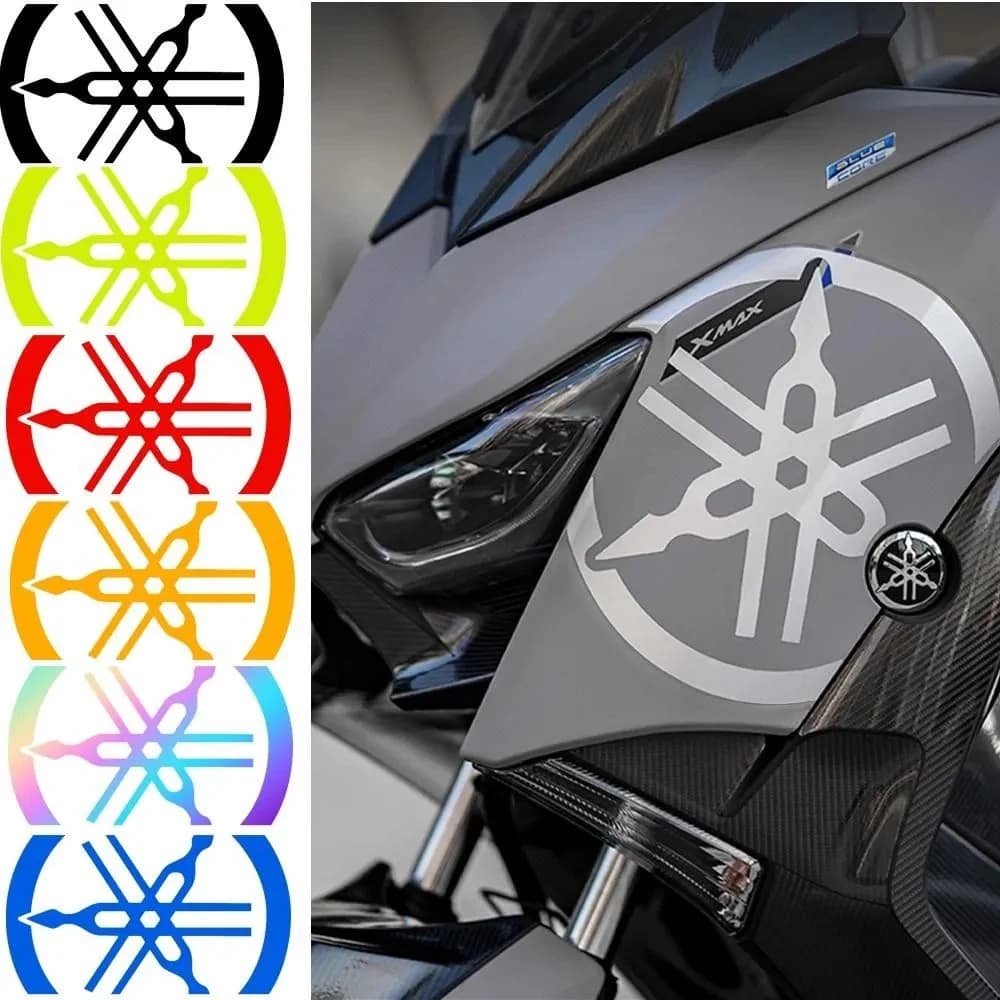 Adesivo Personalizzato per Serbatoio Moto Yamaha, Decorativo Riflettente Anti-Graffio