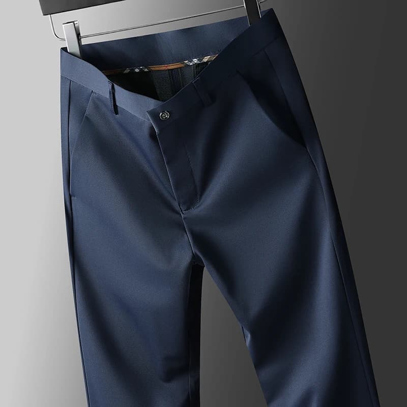 Pantaloni eleganti da uomo Pantaloni da golf elasticizzati da lavoro Pantaloni comodi casual da lavoro Pantaloni leggeri ad asciugatura rapida