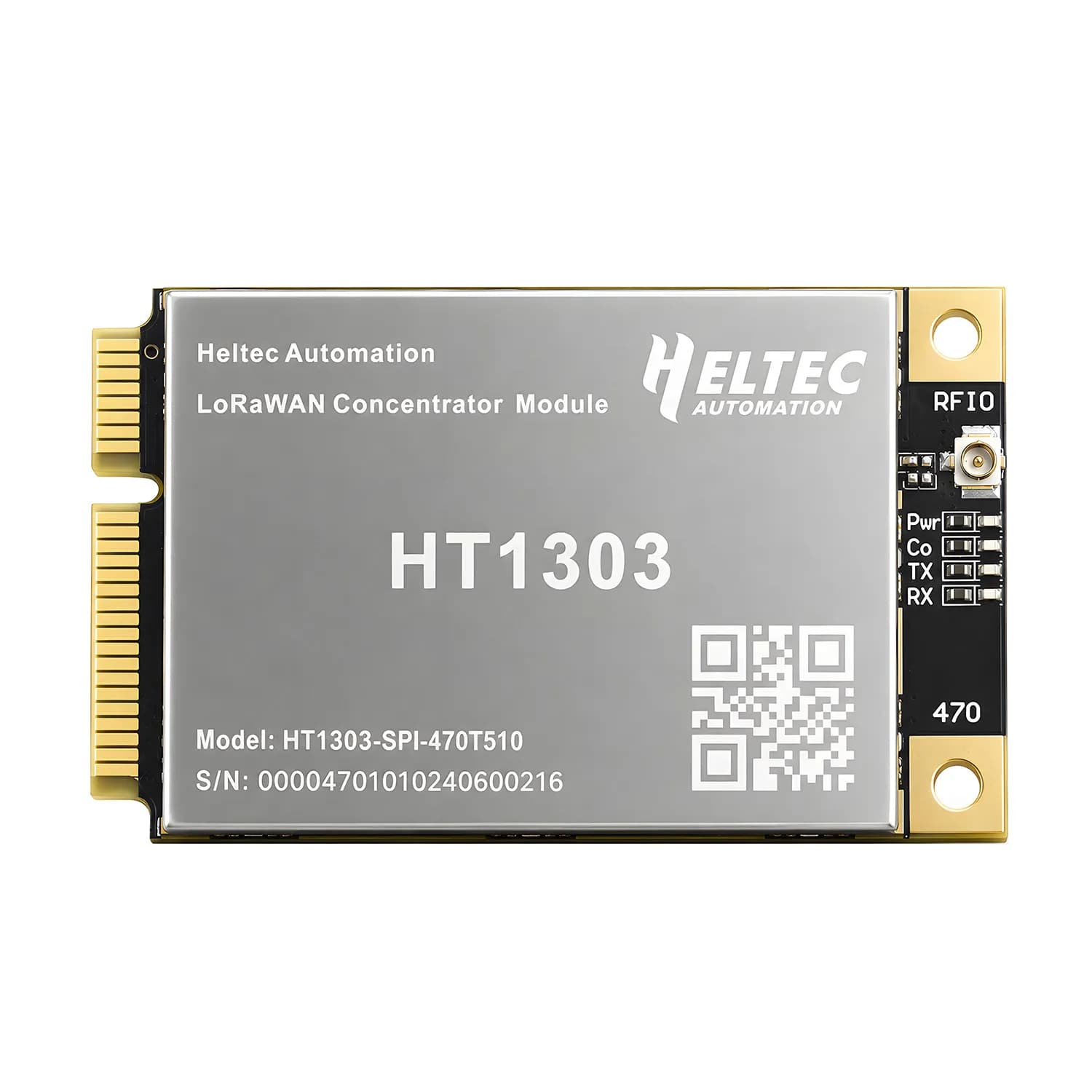 HT1302 SX1250 LoRa/LoRaWAN Gateway Base Station Module, Raspberry Pi Adapter Board