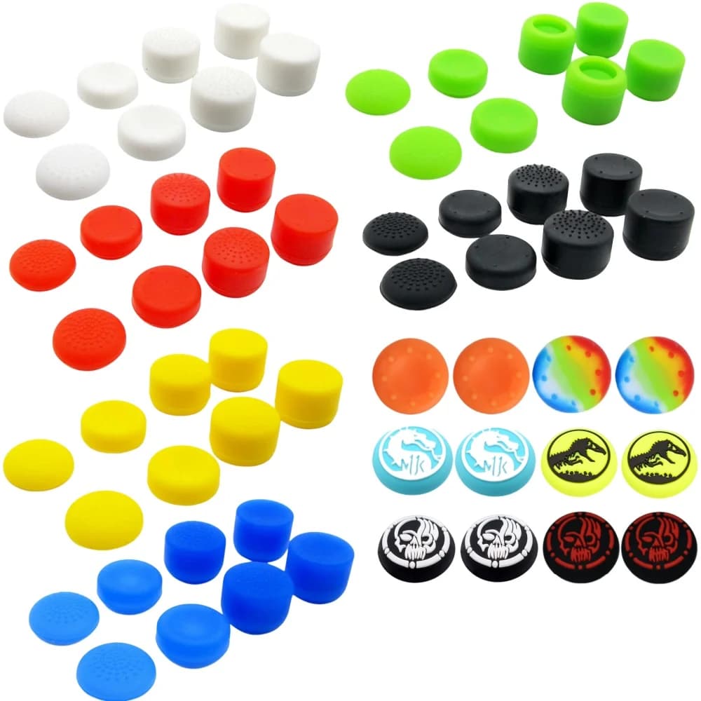 2/8pcs Silicone ThumbStick Grip Cap Per Playstation 5 PS5/PS5 Slim/PS4 Xbox Series X/S one 360 Controller Thumb grip caps copertura
