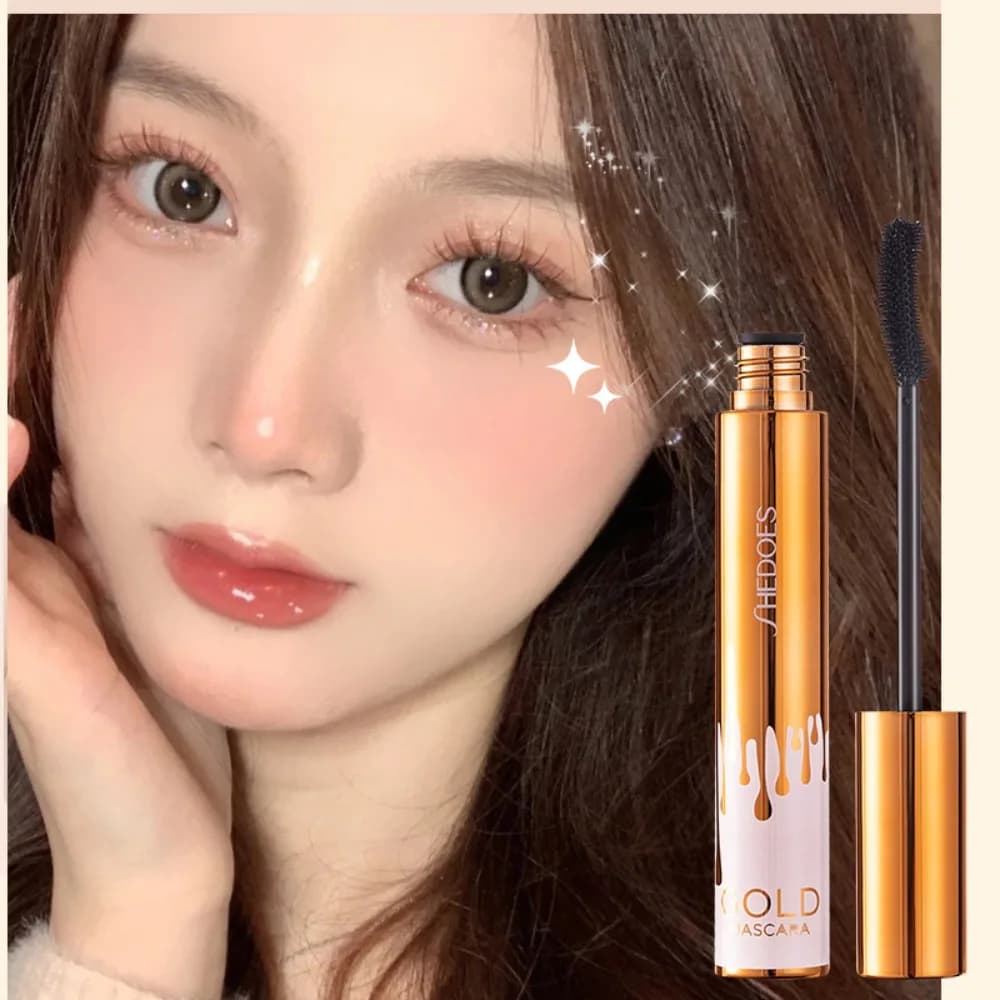 Magic volumizing Mascara Rain proof Rainfall and curling throughout the day Dramatic eyelashes Wedding trick for parties