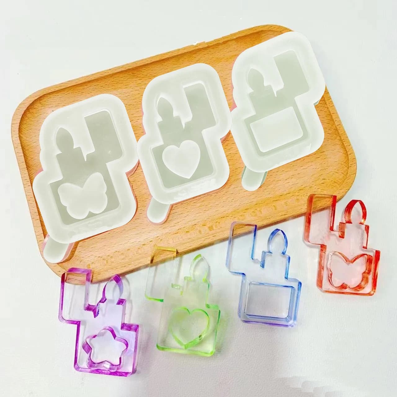 Stampo in resina epossidica fai da te stampo in Silicone Shaker stampi per gioielli accessori per gioielli stampo per sabbie mobili