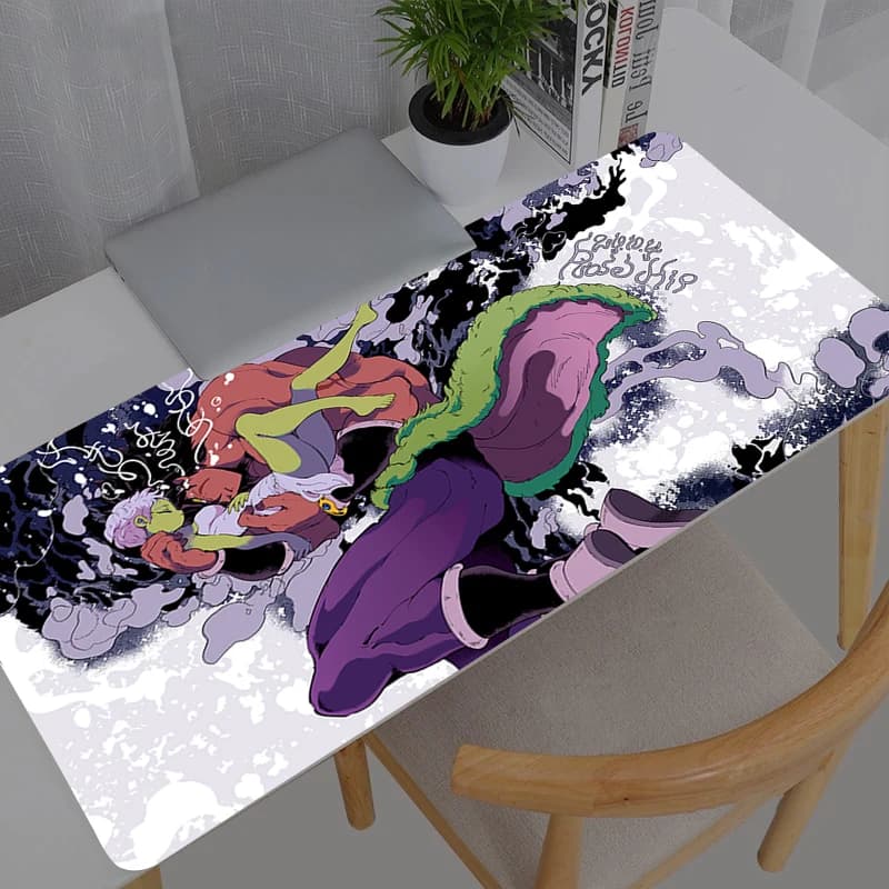 Tappetino per mouse resistente Gamers Decoracion Dragon Ball Gamer Desk Mat Mousepad XXL Accessori da gioco Varmilo Keyboard Carpet