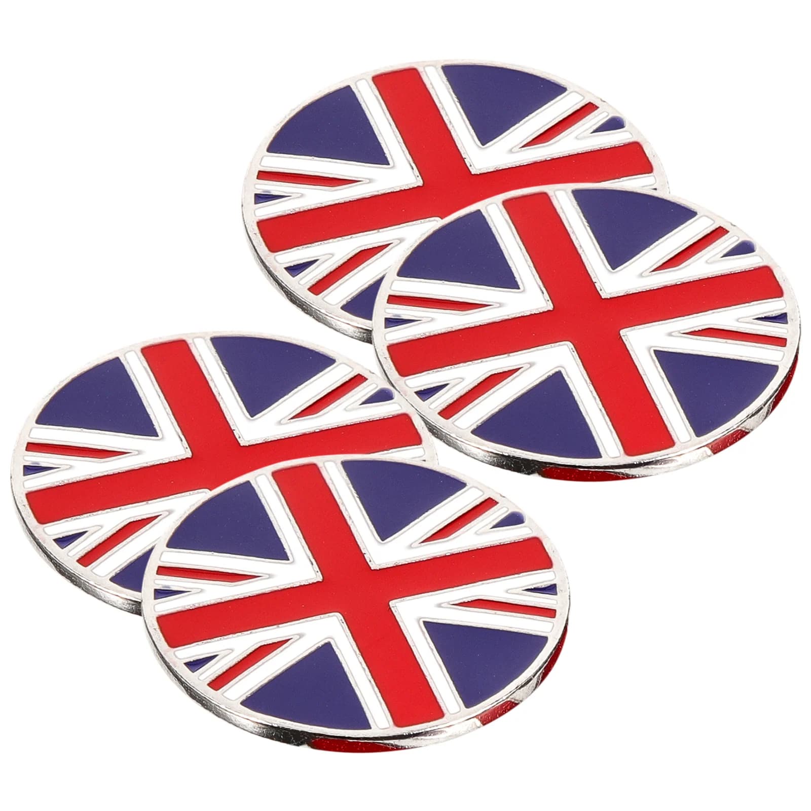 4 pezzi pennarello a sfera clip per cappello in metallo donne portatili clip per cappello da golf in metallo accessori golf corona ciotole verdi adesivi regali