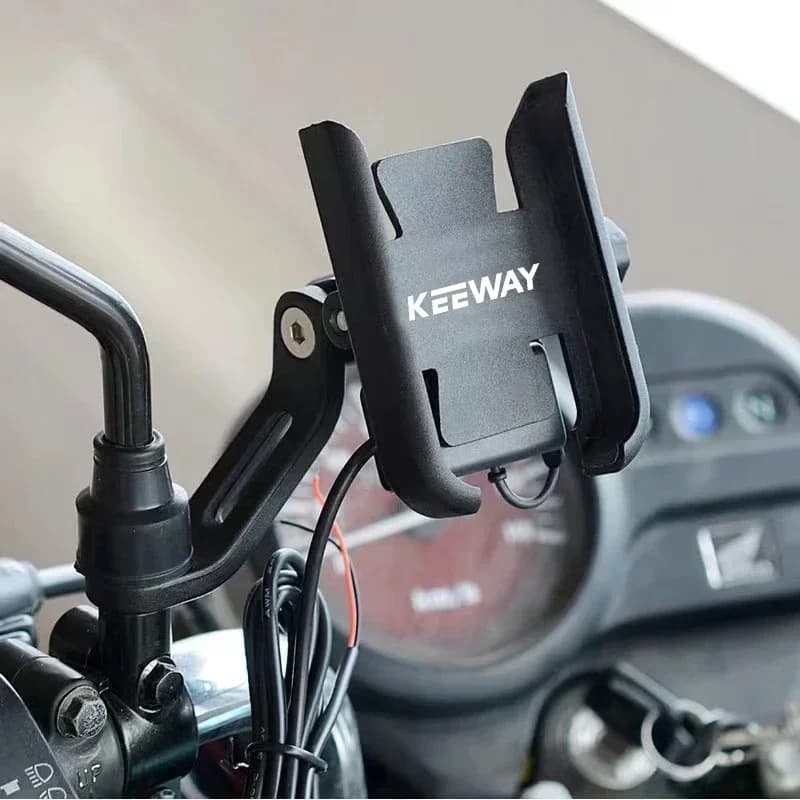 Supporto per Telefono Cellulare e GPS da Manubrio per Moto Keeway RKF 125 RKF125 2018 2019 2020 2021