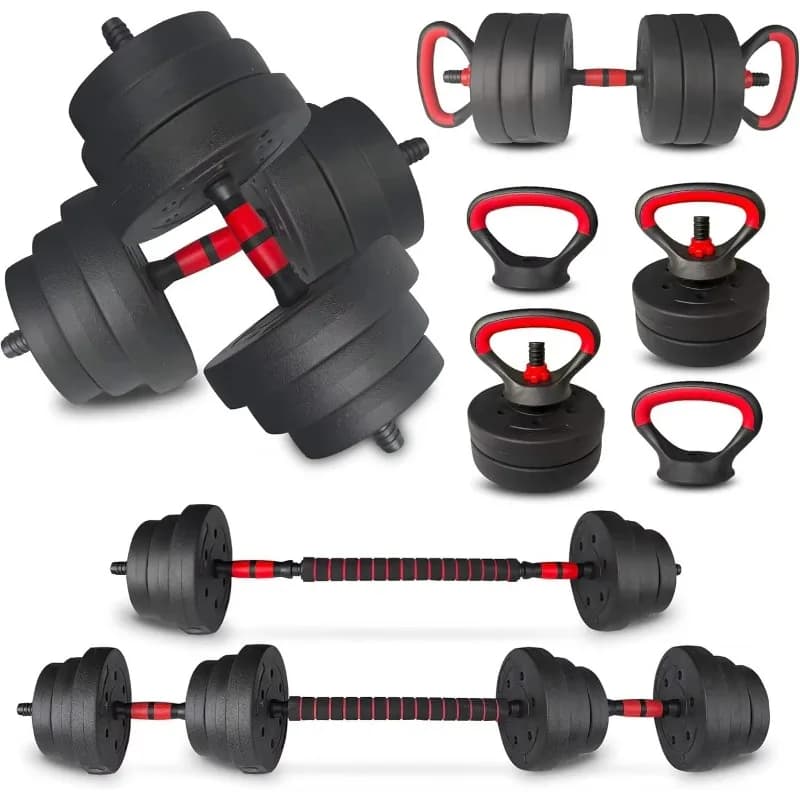 28kg Commercial New Design Hot Sale Core Adjustable Dumbbells Material for Strength Training Home Gym Equipment