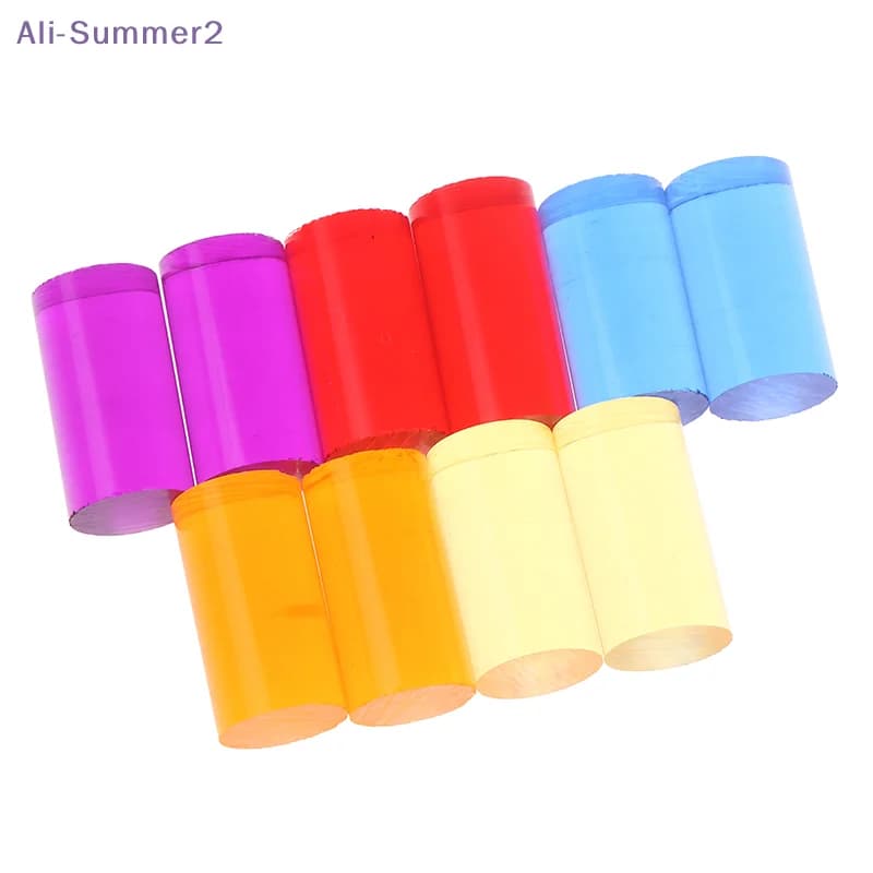 {Summer2} Kit di 2 Pezzi di Ferrule Trasparenti Compatti per Stecca da Biliardo, Accessori di Ricambio per Stecche da Pool