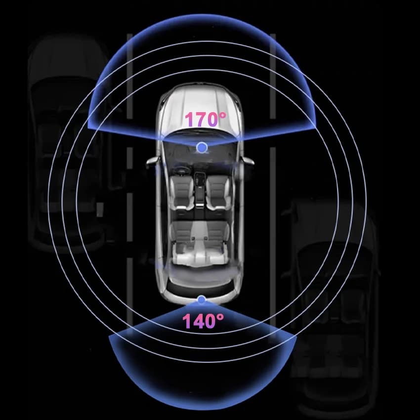 4K 2160P Car DVR WIFI Dash Cam Front and Rear Camera Video Recorder Original For Mazda 3 Axela 2020 2021 2022 UHD Night Vision
