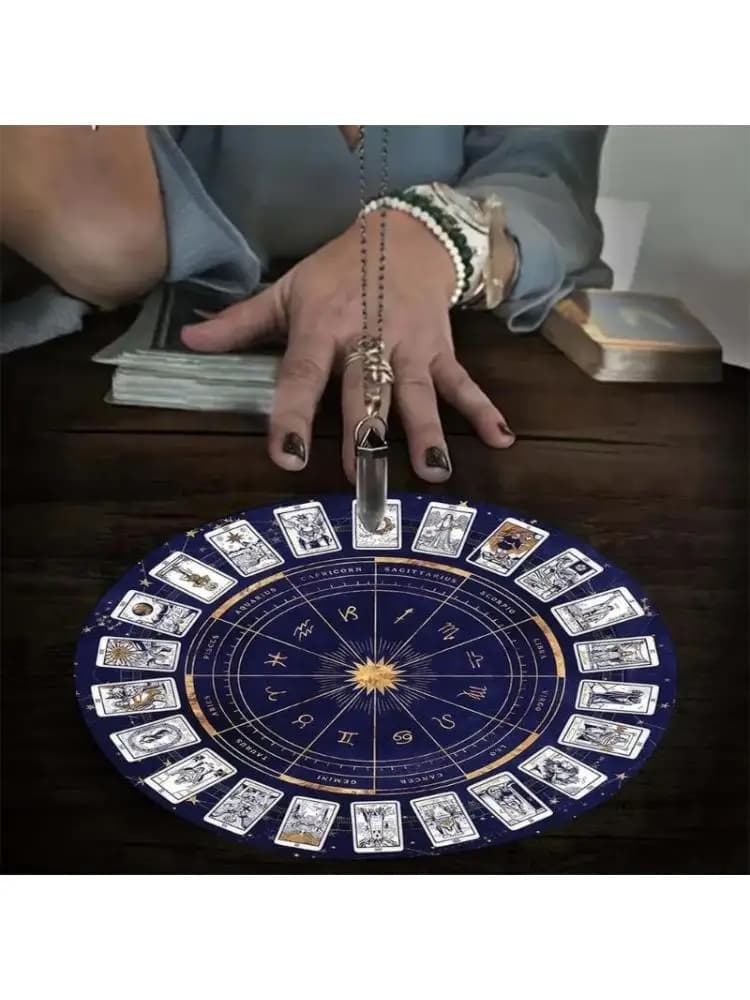 Rubber Astrology Pendulums Mat Healings Stone Energy Generators Altars Tarots Card Pad Dowsing Pendulums Ceremony Mat