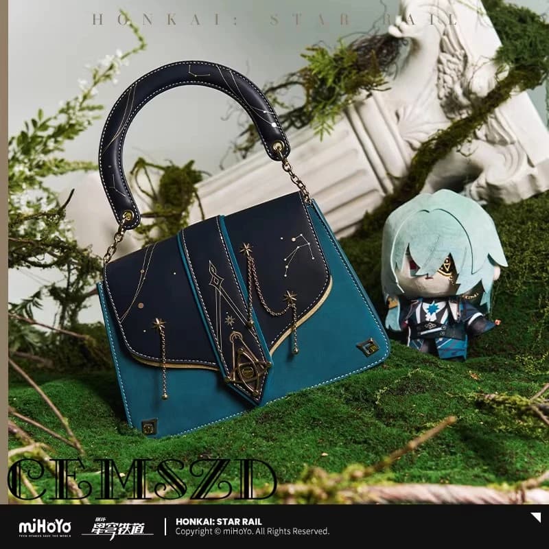 [Originale] Borsa a Tracolla miHoYo Game Honkai Star Rail Tema Anaxa: Serie Impression, Borse Cosplay Anime Cartoon