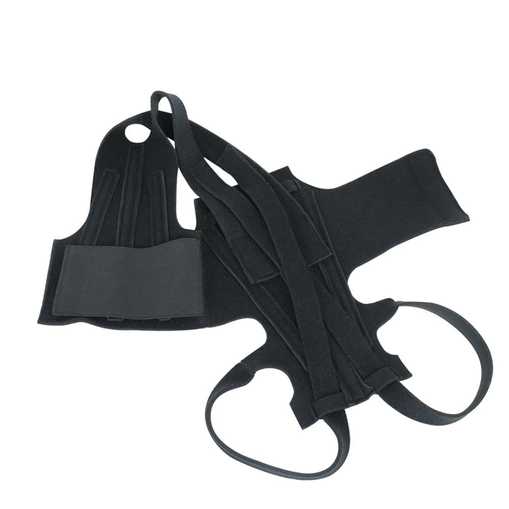 A98E-Dog Supporto per Schiena per Cani con IVDD, Imbracatura Completa Confortevole per Cani, Abbigliamento Protettivo per la Schiena del Cane