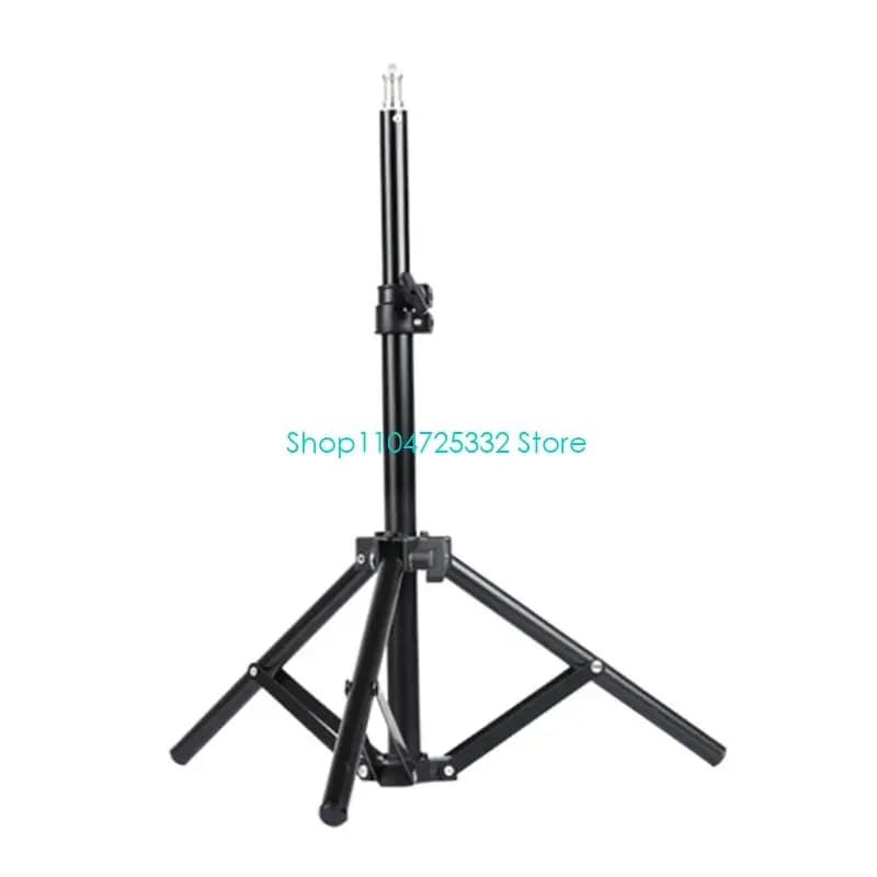 P5EA Light Stand for Photography 38cm 70cm Adjustable Sturdy Base Quick Setups Foldable