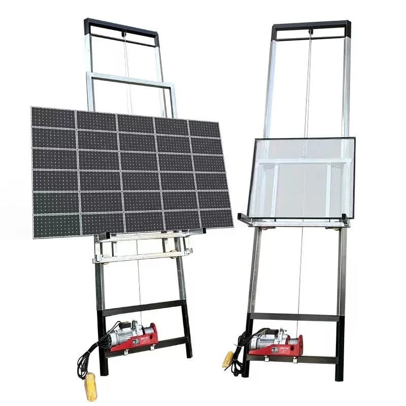 Automatic Safety and Quickly Assemble Inst Solar Panel Lifter Usa Warehouse Construction Elevator Ladder Lift