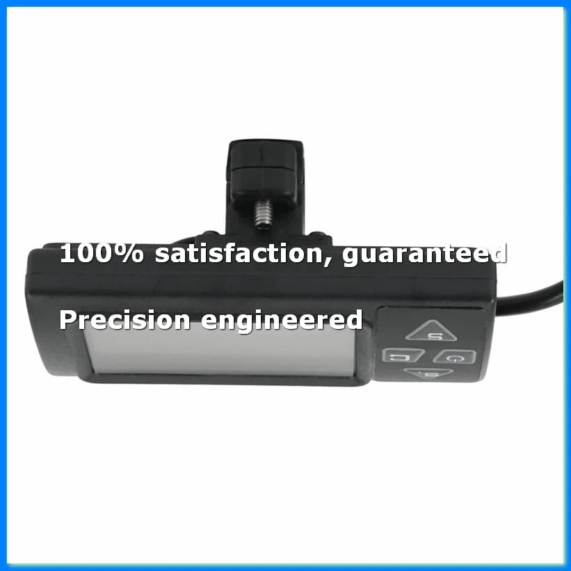 Electric Bicycle S861 LCD Screen Display 6PIN for 24V 36V 48V Ebike Manual Control Speedmeter Waterproof Connector-ABYS