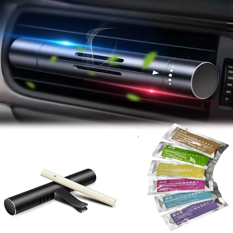 1/2/3pcs Auto Fragrance Clip Air Vent Essential Oil Diffuser Perfume Deodorant Exit Aromatherapy Aroma aroma perfume